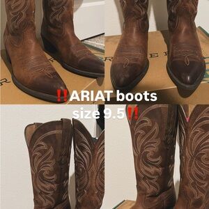Ariat Brown Heeled Boots